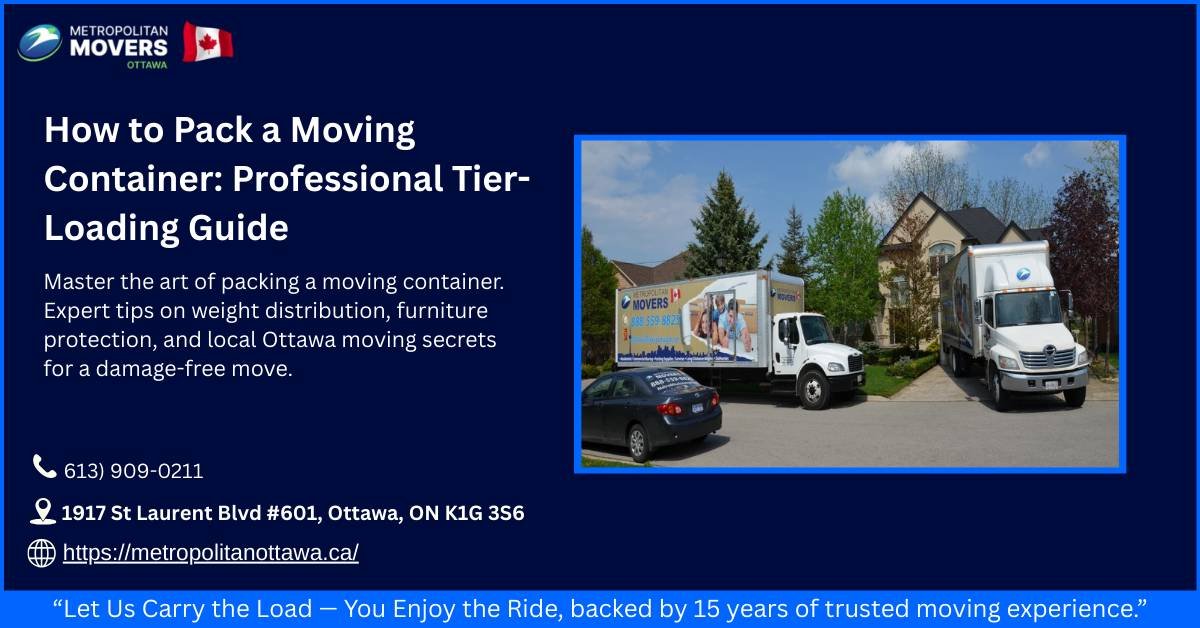 How to Pack a Moving Container Professional Tier-Loading Guide_