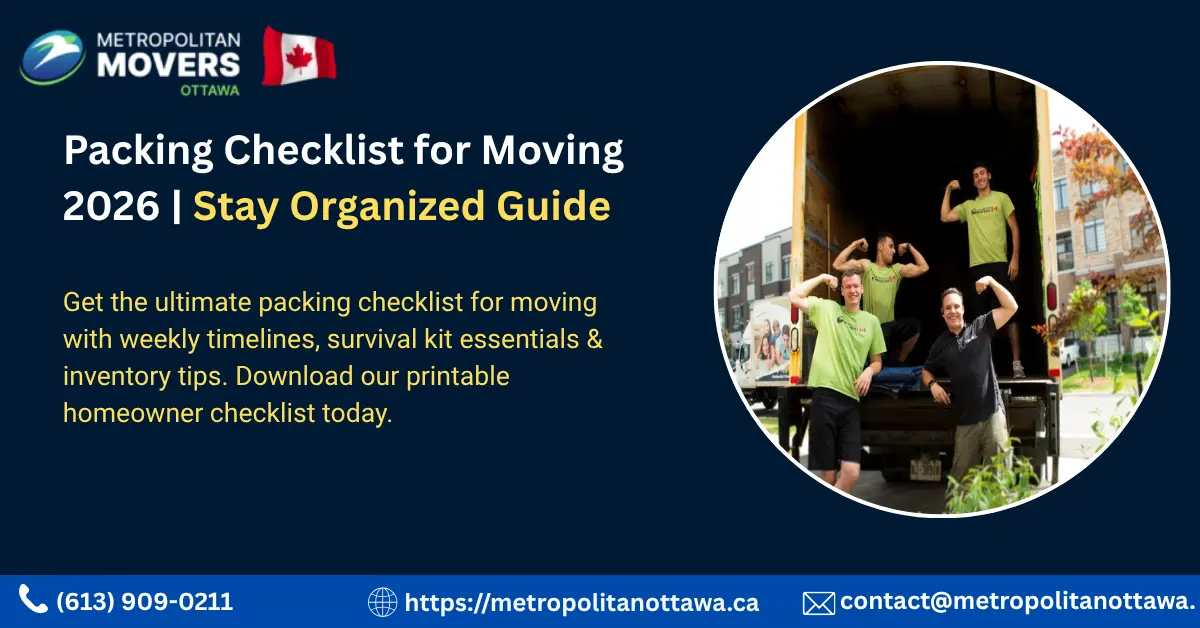 The Ultimate Packing Checklist for Moving