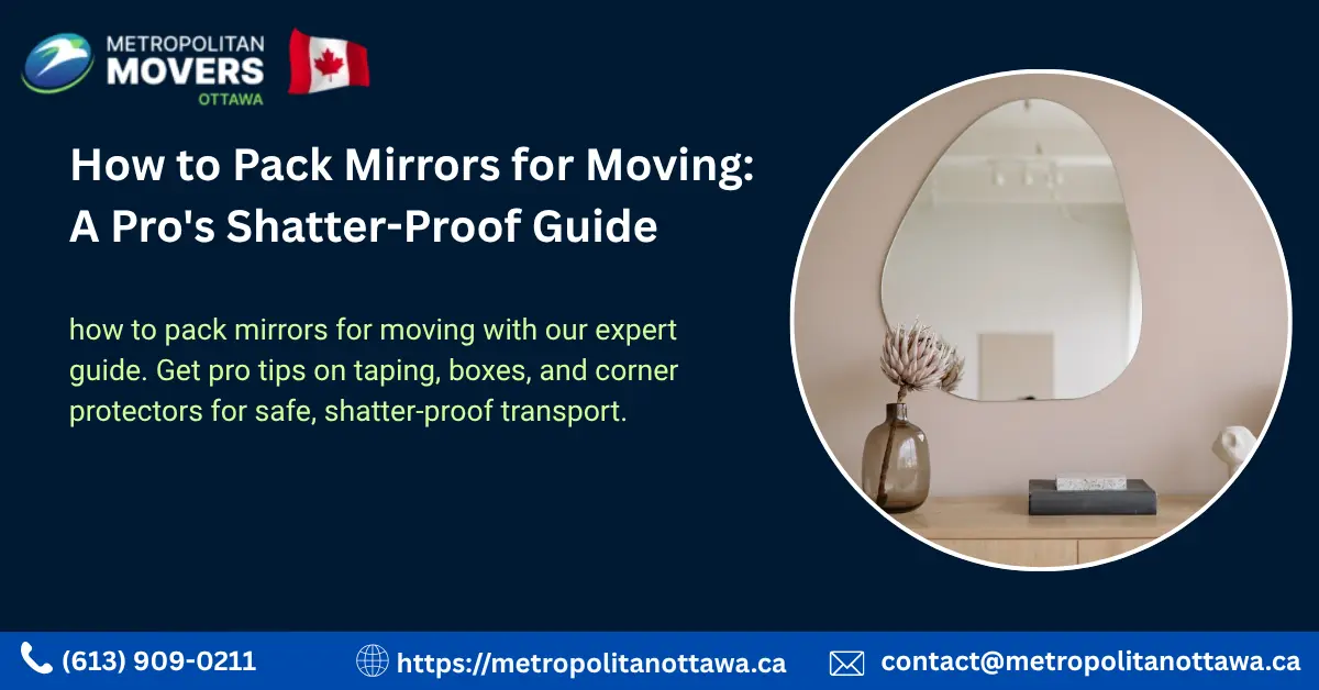 How to Pack Mirrors for Moving: A Professional's Shatter-Proof Guide