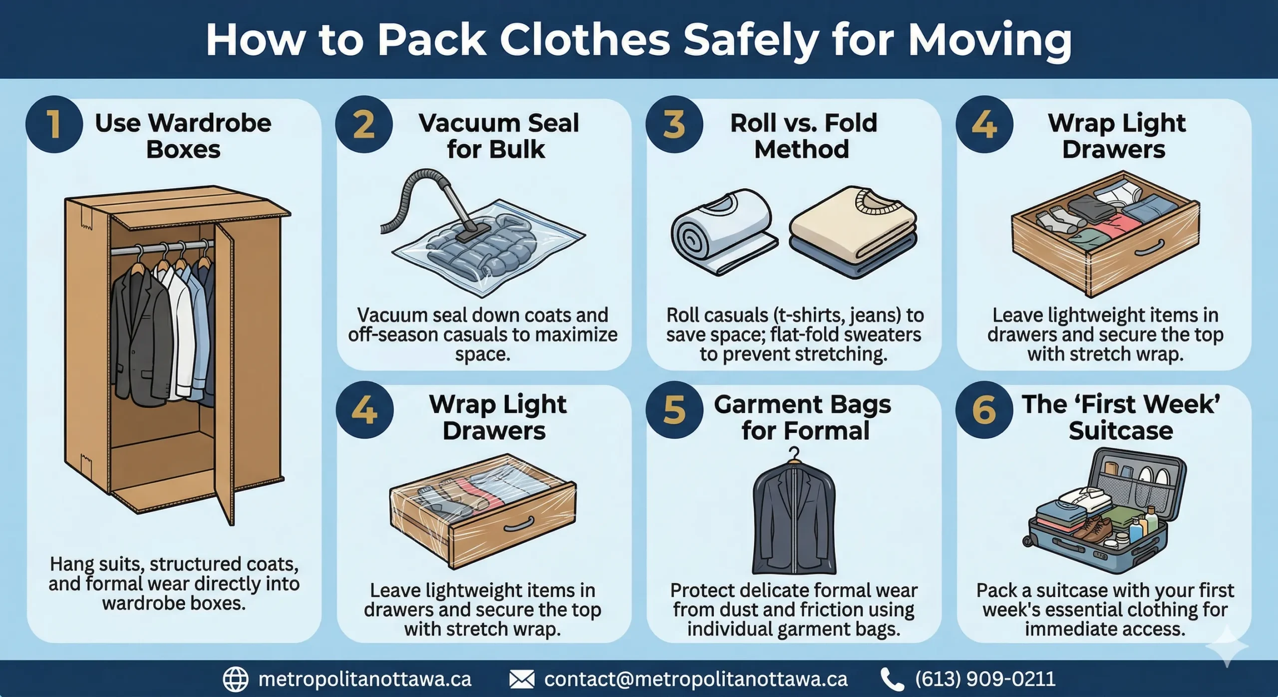 Packing Clothes for a Move The Complete Guide to Getting Every Item There Damage-Free