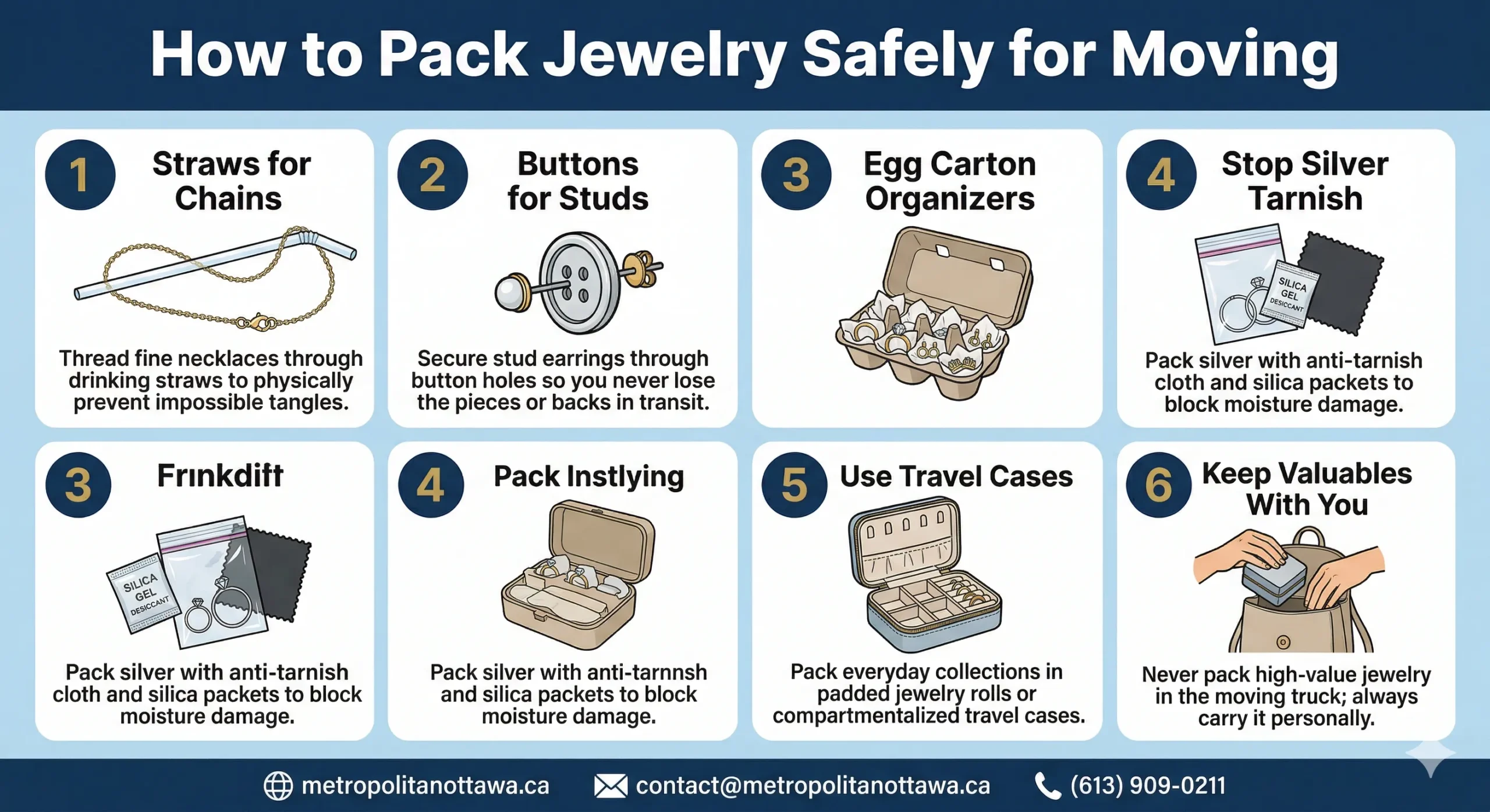Safest Way to Pack Jewelry for Moving: Protect Every Piece from the First Box to the New Home